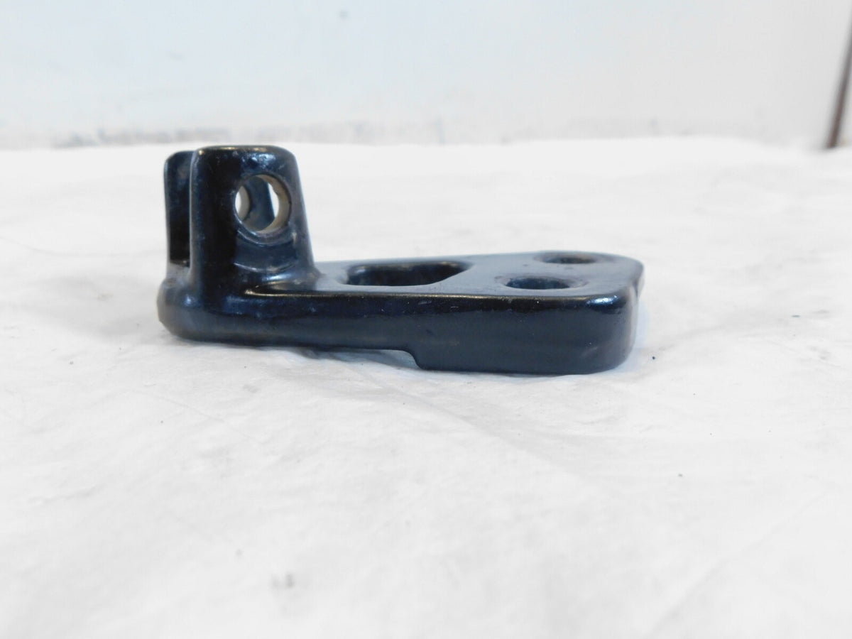 Harley Dyna Super Glide & Low Rider Black Left Passenger Footpeg Mount Bracket - C3 Cycle