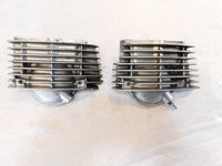 99-03 Yamaha V Star 1100 XVS1100 Custom Silver Front/Rear Cylinder Head Covers - C3 Cycle