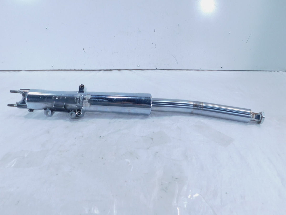 Bent Harley Davidson Road Street Electra Glide Chrome Right Front Fork End Shock - C3 Cycle