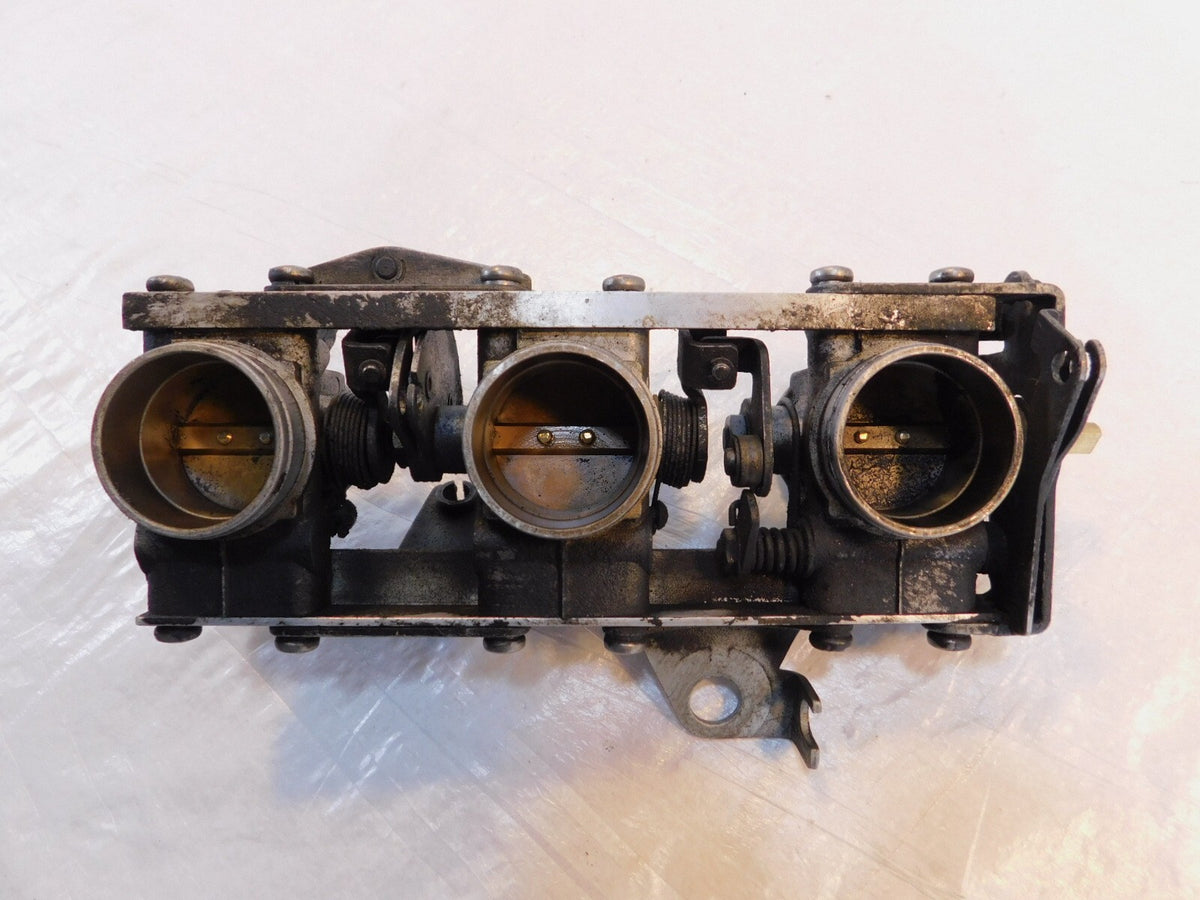 1986-1996 BMW K75 K75C K75S K75RT Engine Air Fuel Intake Throttle Body Rack - C3 Cycle
