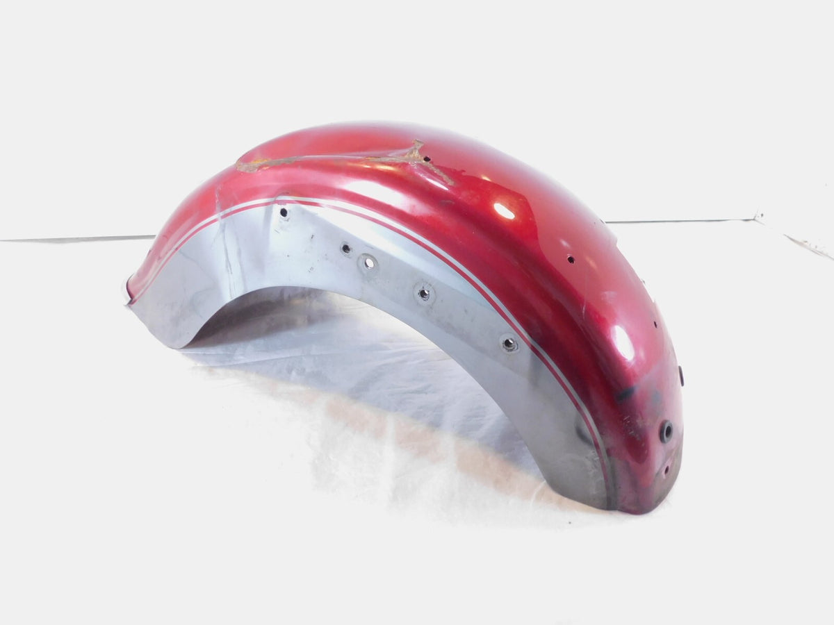 2003 03 Kawasaki Vulcan 1500 Classic VN1500 Red Rear Mudguard Wheel Cover Fender - C3 Cycle