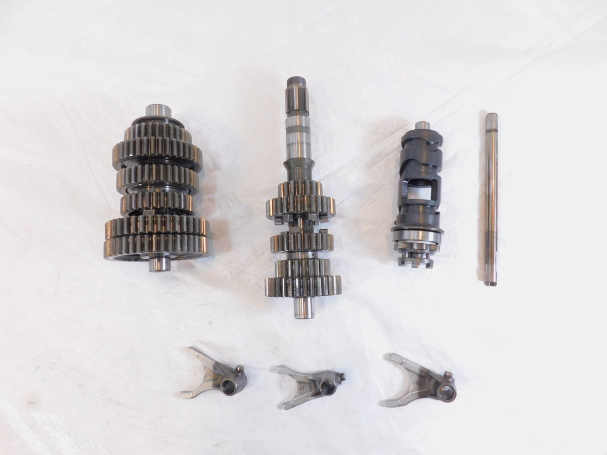 1986-1999 Yamaha Virago 1100 XV1100 Transmission Gears & Shift Drum w/ Forks - C3 Cycle