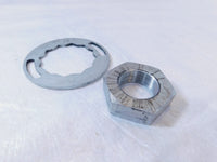 Indian Chief Chieftain Roadmaster & Springfield Pulley Sprocket Nut & Lock Plate - C3 Cycle