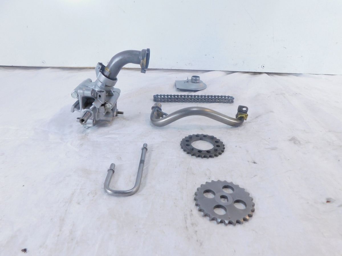 1995-2003 Honda VF750 VF750C Magna 750 Engine Motor Oil Pump Body Pipe & Chain - C3 Cycle