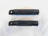 Harley Davidson Touring Dyna Sportster & Softail Black Front Footpeg Footrest - C3 Cycle