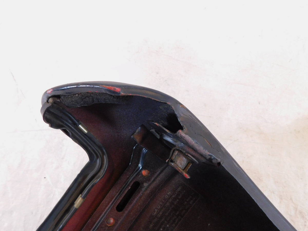 1985-2007 Yamaha V-Max VMX12 VMX1200 Black Front Top Cover Fairing Cowling Cowl - C3 Cycle