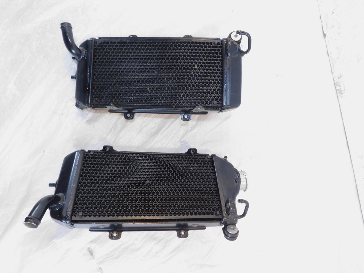 Erik Buell Racing EBR 1190 1190SX Left & Right Front Engine Coolant Radiators - C3 Cycle
