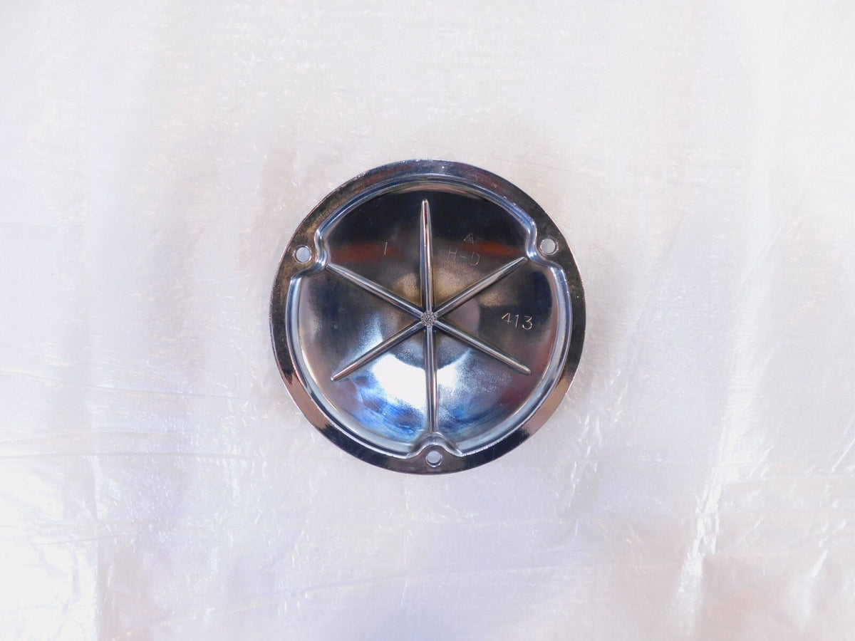 Harley Evo Softail Dyna & FXR Left Engine Motor Chrome Derby Clutch Cap Cover - C3 Cycle
