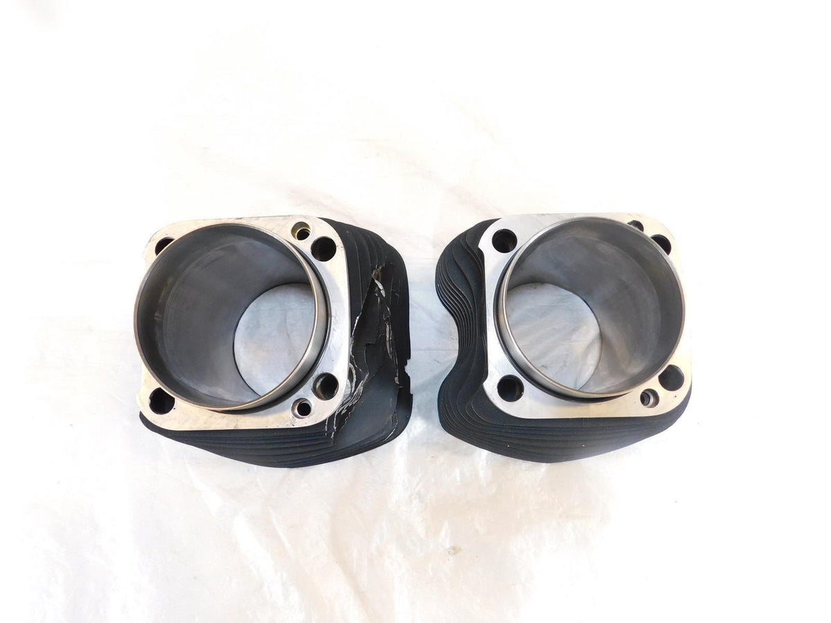 Harley Davidson Touring Dyna Softail Front & Rear 1550ci Cylinder Jugs -Damage - C3 Cycle