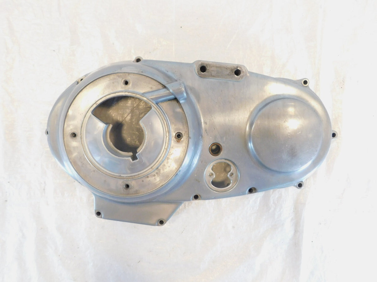 Harley Sportster 883 1200 Polished Left Engine Motor Primary Chain Cover - C3 Cycle
