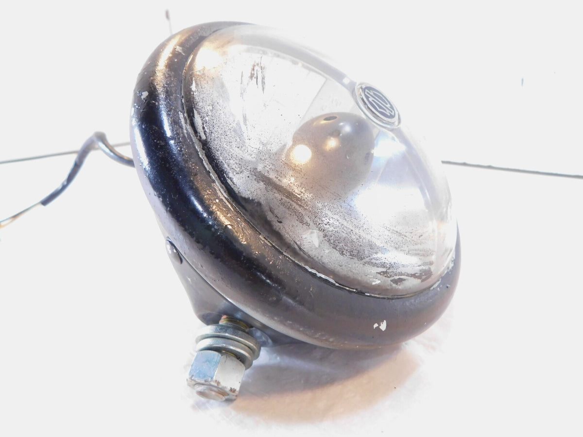 Harley Davidson Sportster 883 & 1200 Black Headlight Headlamp w/ Bucket Housing