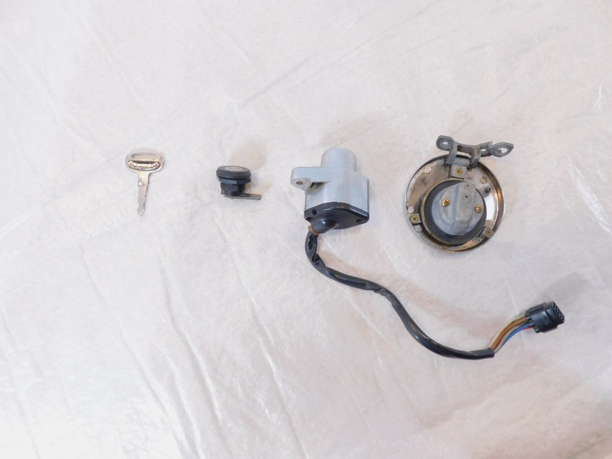 1999-2004 Kawasaki VN1500 Vulcan 1500 Classic Lock Set Ignition Switch Cap & Key - C3 Cycle