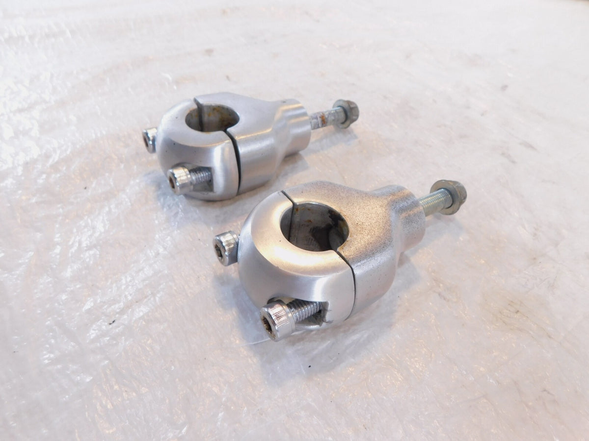 2002-2014 Triumph America & LT Front Handle Bar Handlebar Riser Mount Clamps - C3 Cycle