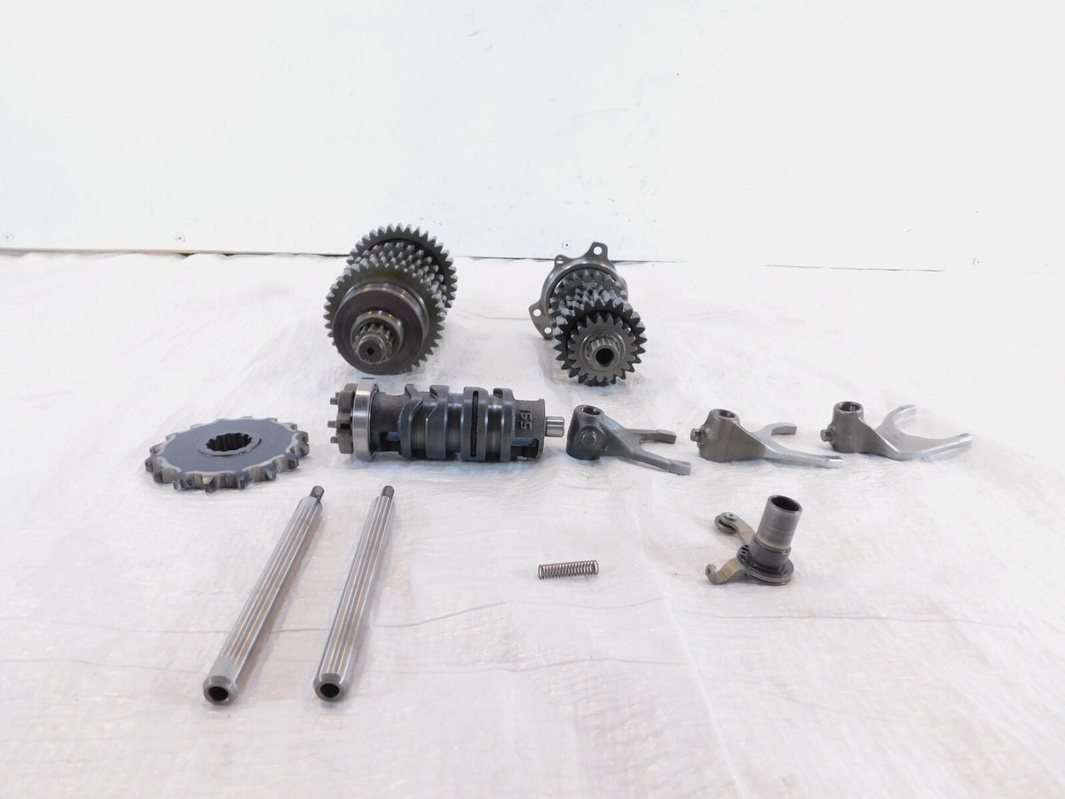 2004 2005 2006 Yamaha FZ6 FZ6S Transmission Gear w/ Shifter Drum & Shift Forks - C3 Cycle