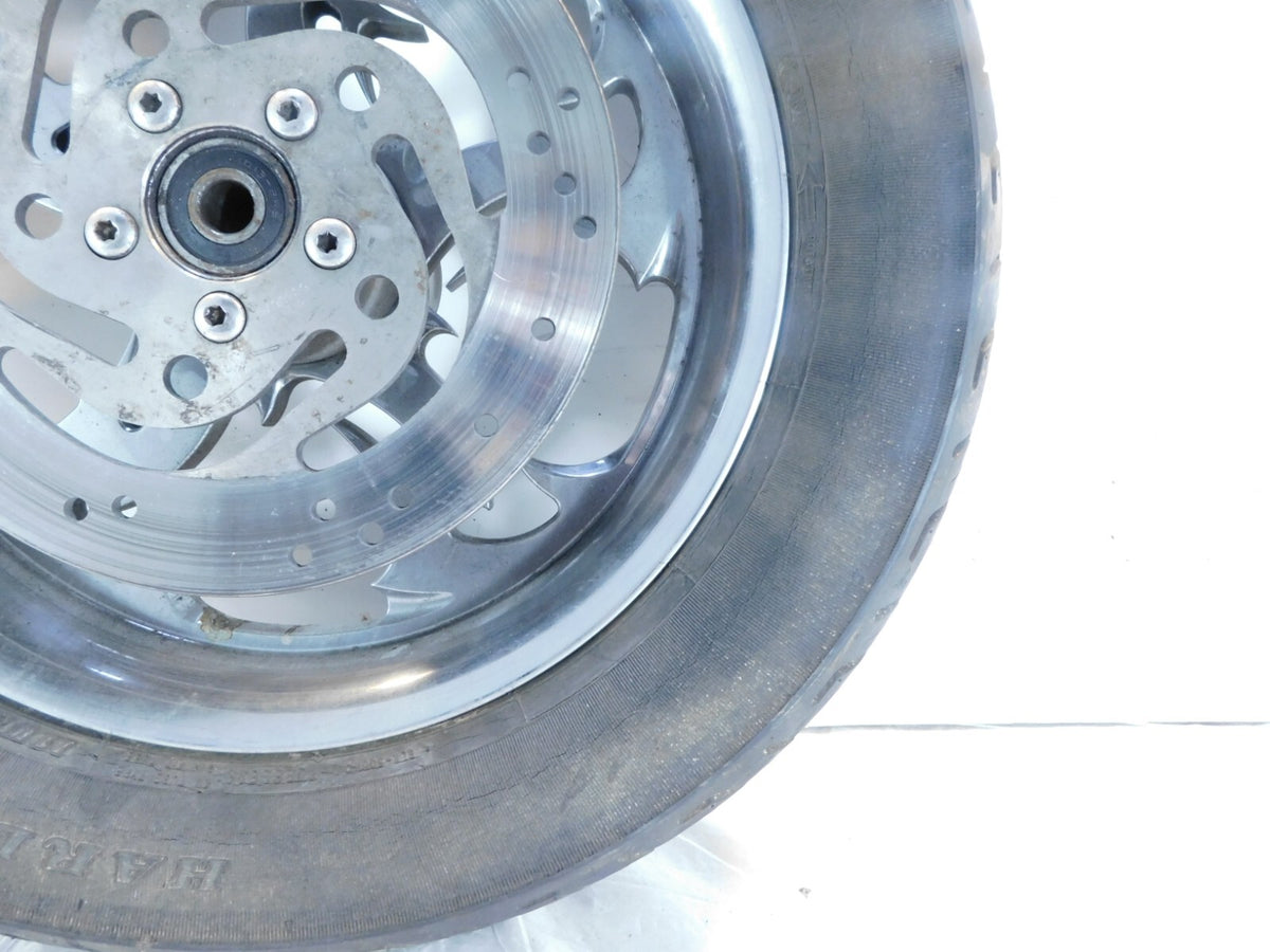 Harley Davidson Dyna Softail & Sportster 883 & 1200 Tribal Rear Rim Wheel & Tire - C3 Cycle