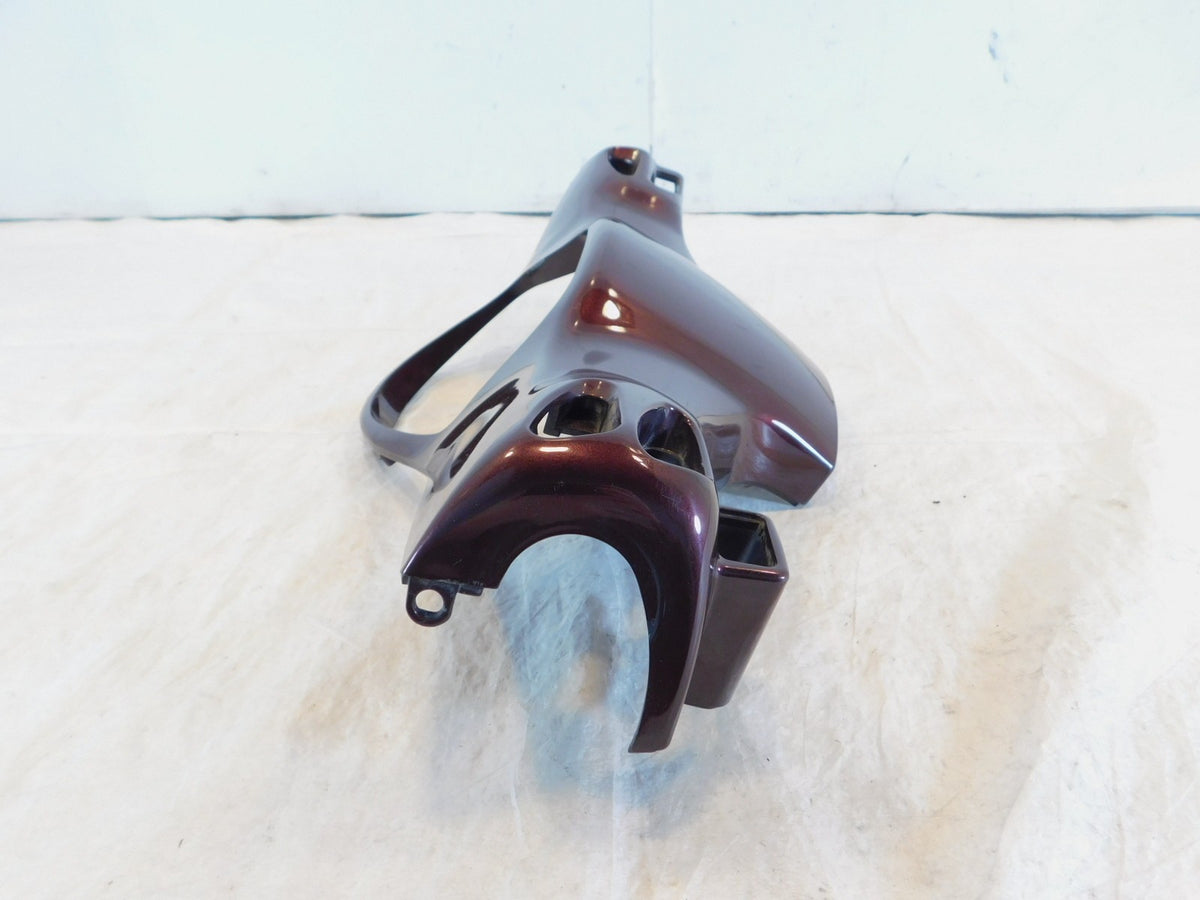 2009-2013 Piaggio Vespa LX 50 150 Red Handlebar Lower Cover Fairing 65293400YR1 - C3 Cycle