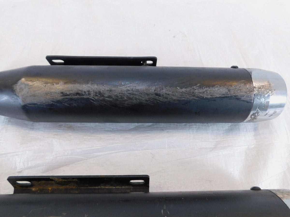 Harley Davidson Sportster 883 & 1200 Pair Rinehart Exhaust Header Pipe Mufflers - C3 Cycle
