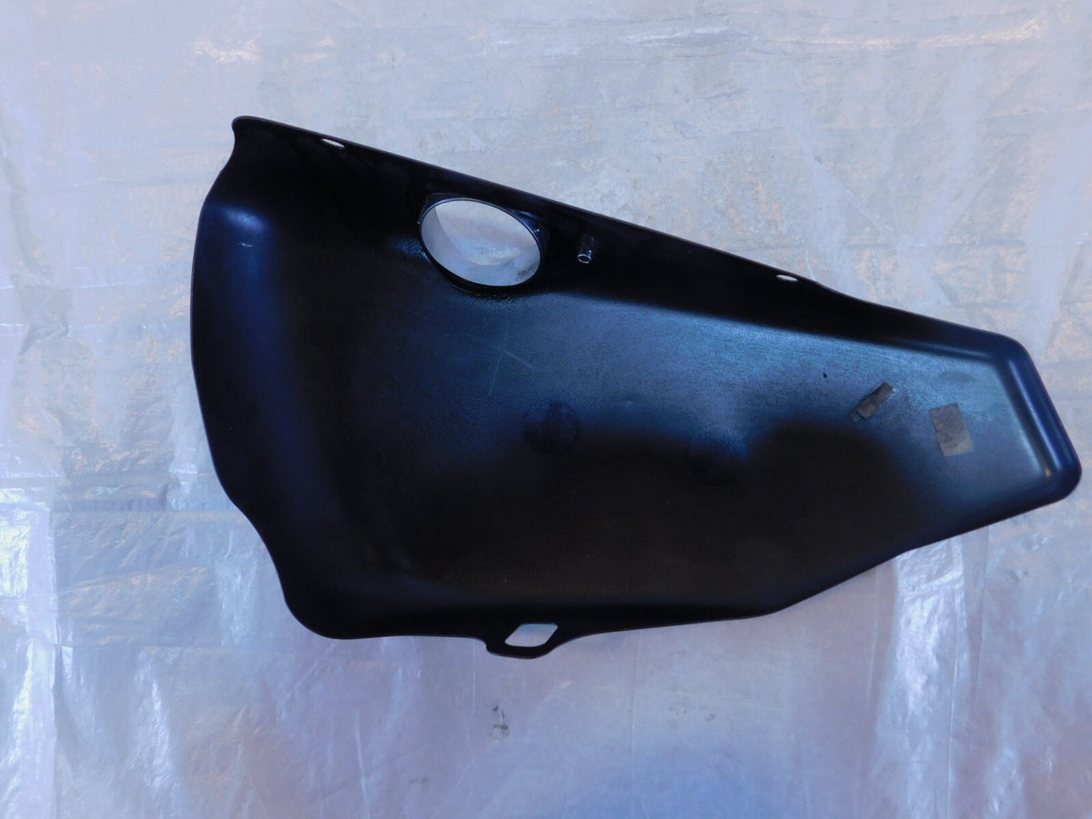 15-22 Harley Davidson Sportster 883 & 1200 Black Denim Oil Tank Right Side Cover - C3 Cycle