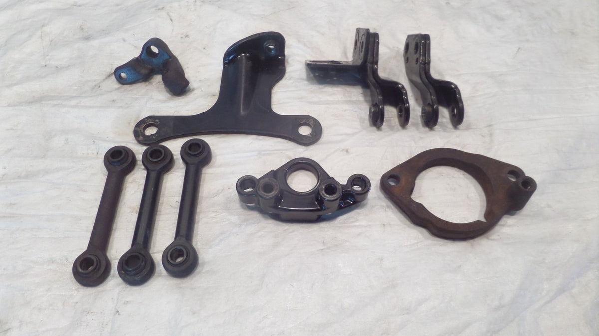 2004-2013 Harley Davidson Sportster 883 & 1200 Engine Motor Mount Bracket Lot - C3 Cycle