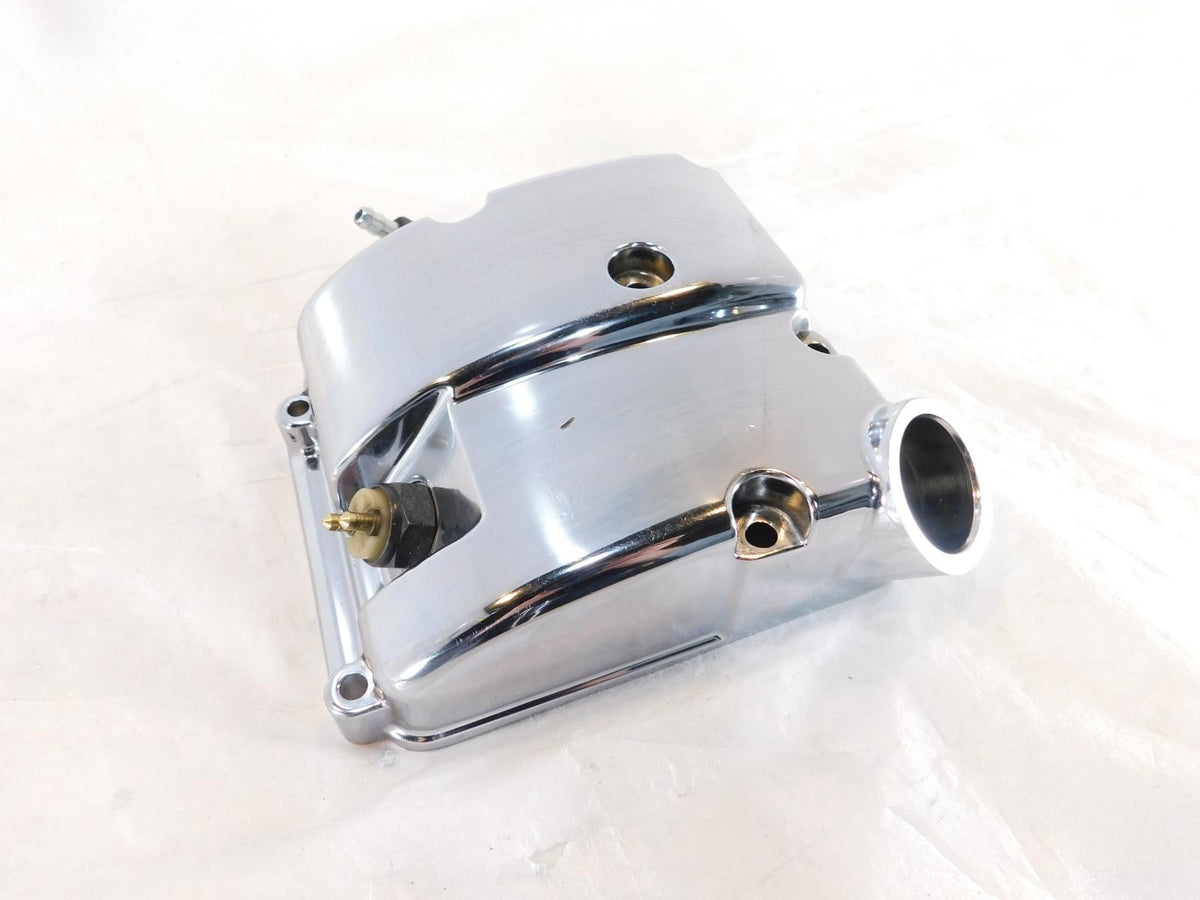 Harley Davidson Dyna Super Glide Low Rider Chrome Engine Transmission Top Cover - C3 Cycle
