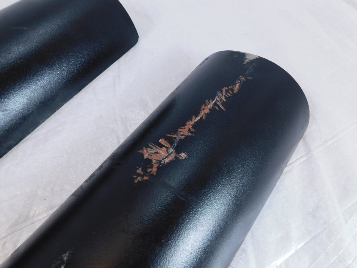 Harley Davidson Softail Low Rider Street Bob Exhaust Muffler Head Shield Covers - C3 Cycle