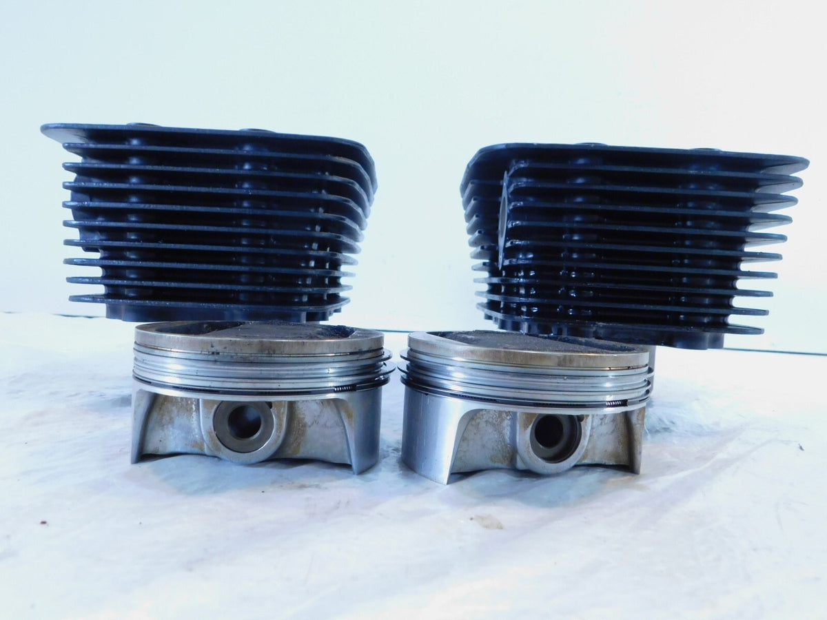 2000 & 2001 Victory V92 Sport Cruiser Black Cylinders Barrel Jugs & Pistons - C3 Cycle