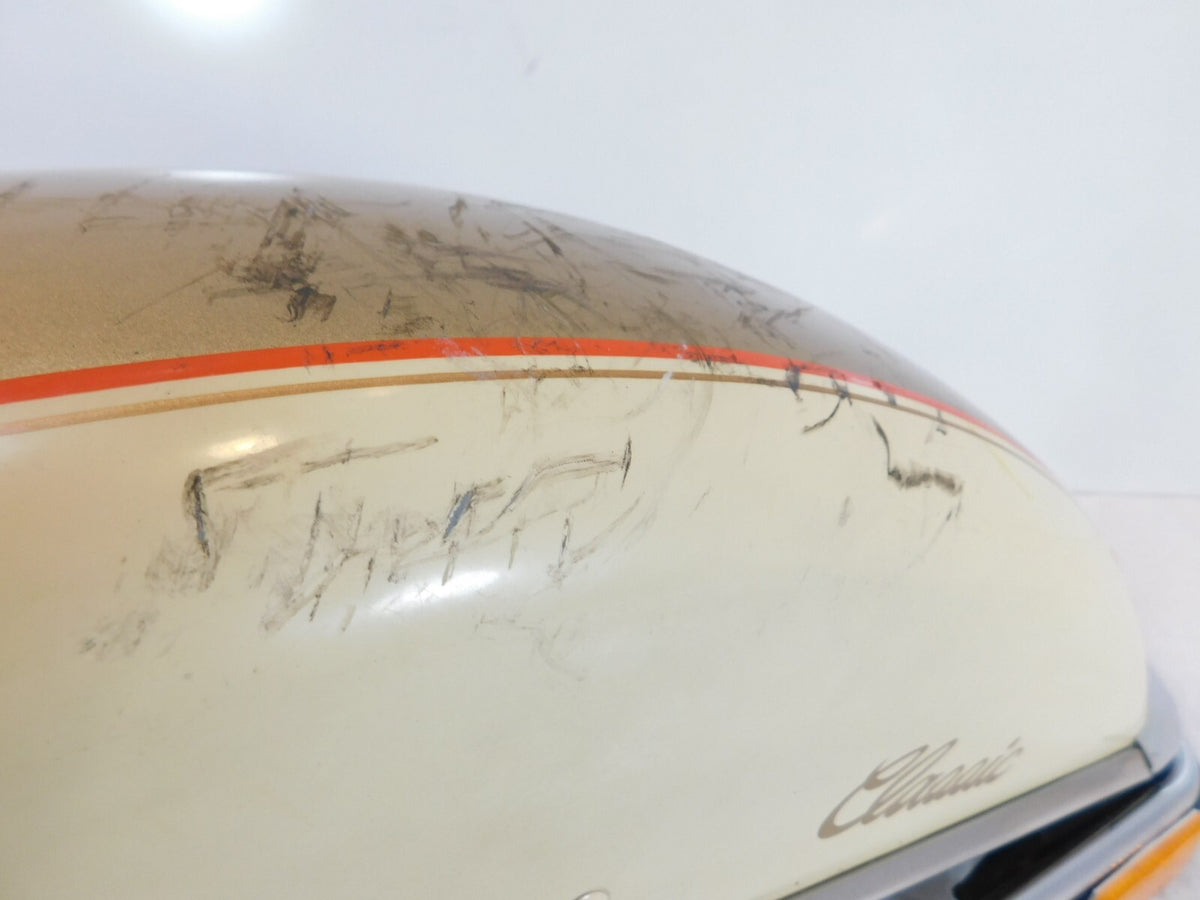 Harley Davidson EVO Touring Electra Glide Tan Front Wheel Cover Fender - C3 Cycle