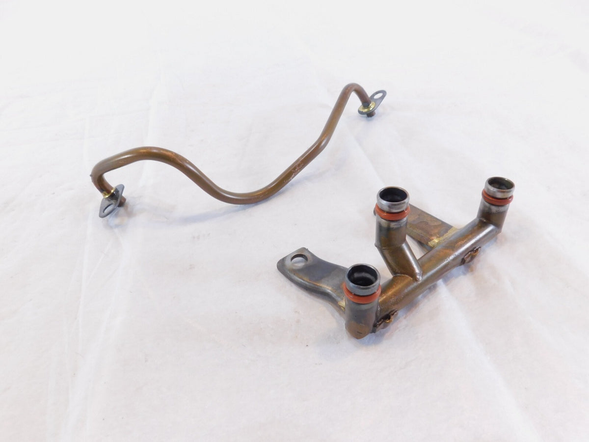 86-99 Yamaha Virago 700 750 1100 Engine Oil Crankcase Delivery Hose Pipe Lines - C3 Cycle