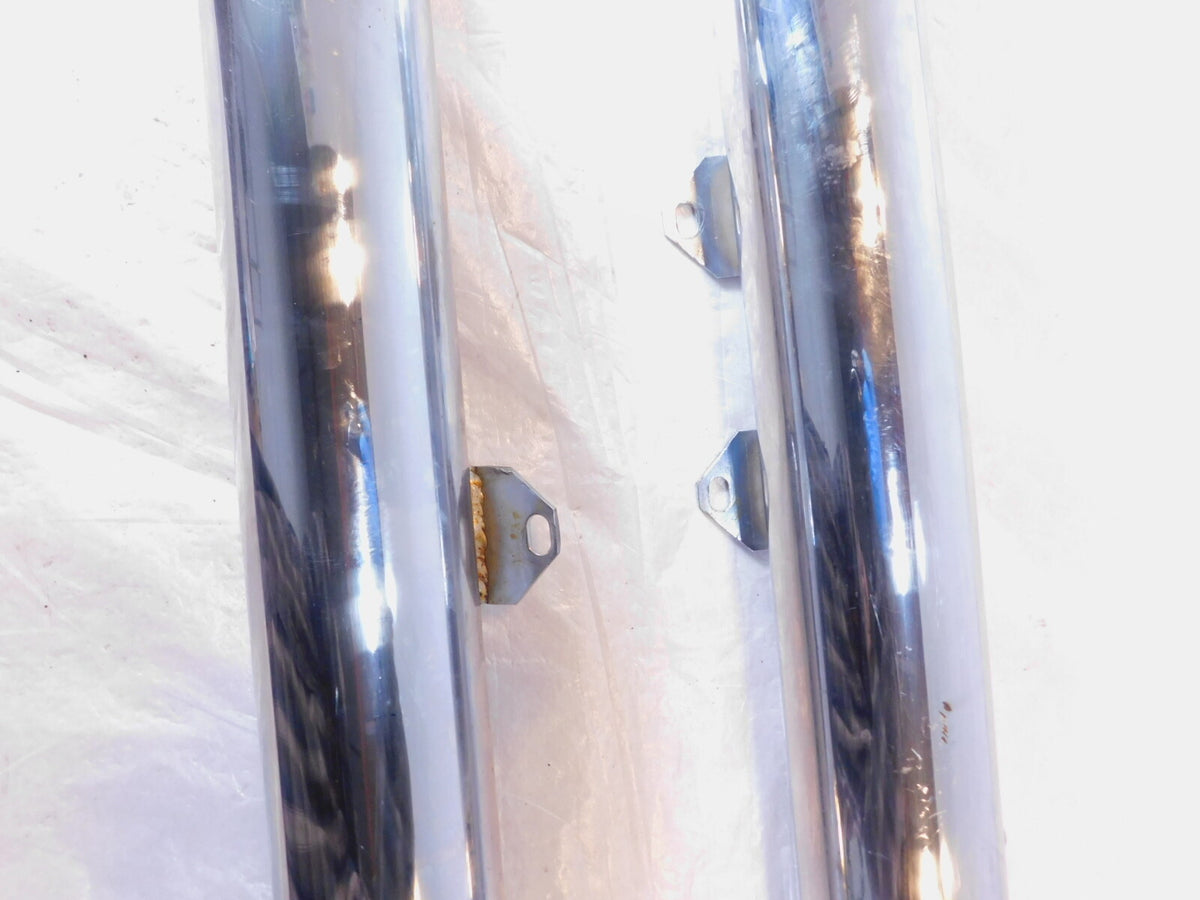 Harley Davidson Softail Heritage Classic & Springer Chrome Exhaust Pipe Mufflers