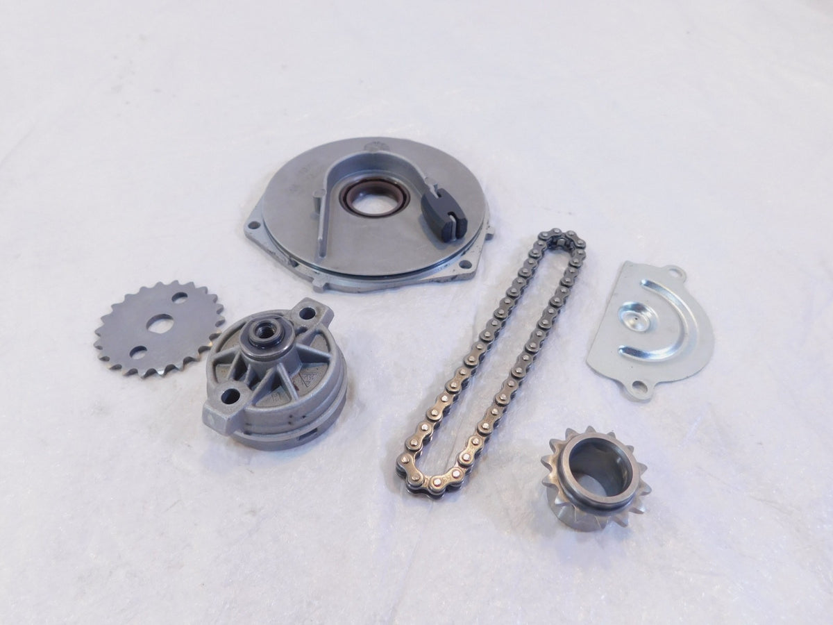 Vespa Primavera & Sprint 50 S LX Engine Motor Oil Pump w/ Chain & Timing Cover - C3 Cycle