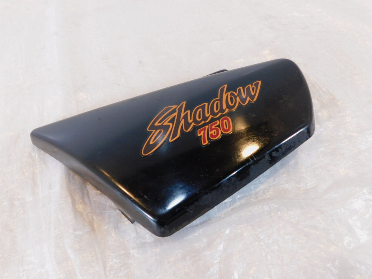 1983 Honda Shadow 750 VT750 Black Left Side Frame Cover Fairing Cowling Panel - C3 Cycle