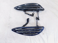 Harley Road King & Electra Glide Front Arlen Ness Black Footboard Floorboards - C3 Cycle
