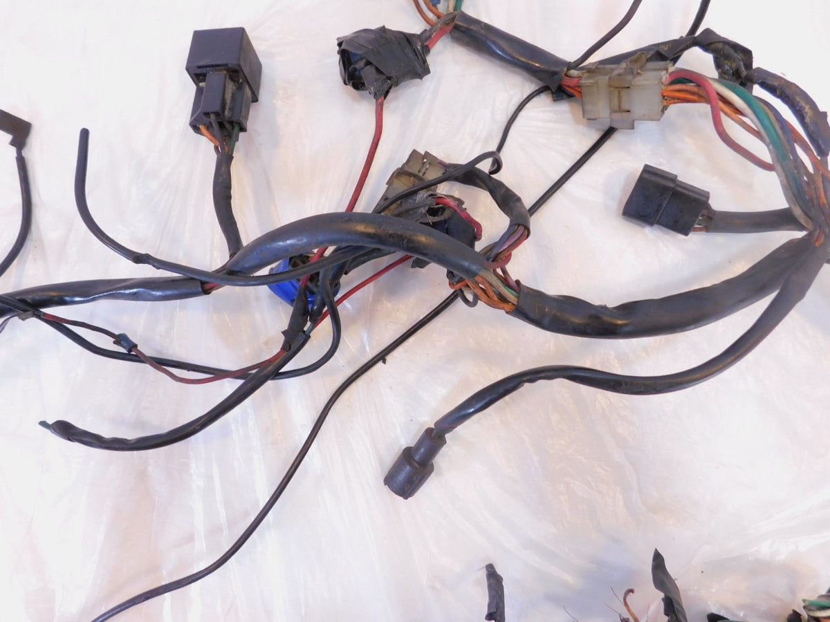 1984-1985 Harley Davidson Sportster XLH Ironhead 1000 Main Wire Harness -Damage - C3 Cycle