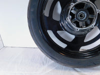 1996 1997 1998 Yamaha V-Max 1200 VMX12 OEM Black Cast Front Wheel Rim & Tire - C3 Cycle