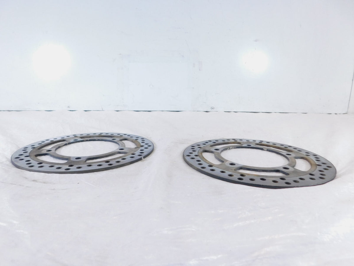 2007-2011 Suzuki Burgman 400 AN400 Front Wheel Left/Right Brake Disc Rotors - C3 Cycle
