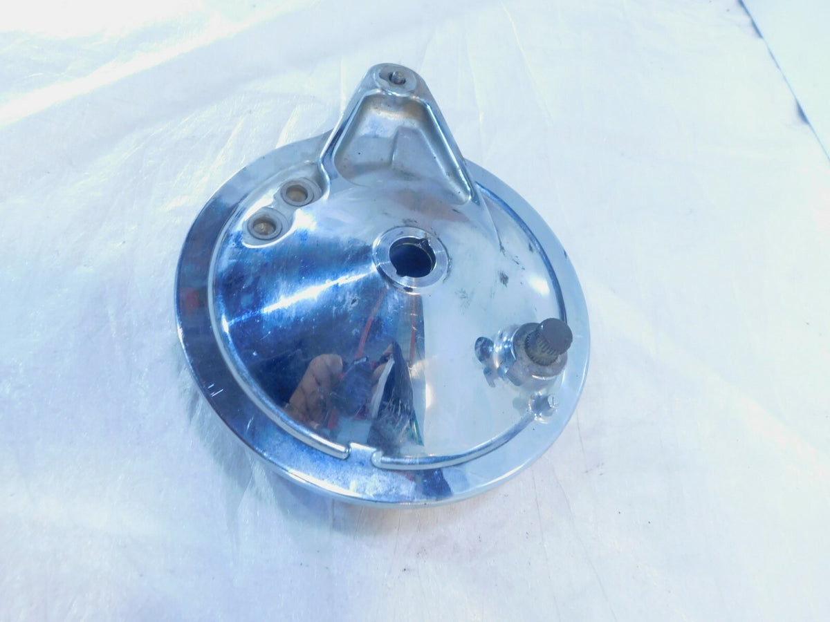 Honda Shadow VT750 VT1100 ACE Deluxe Rear Brake Drum Shoe & Covering Cover Plate - C3 Cycle