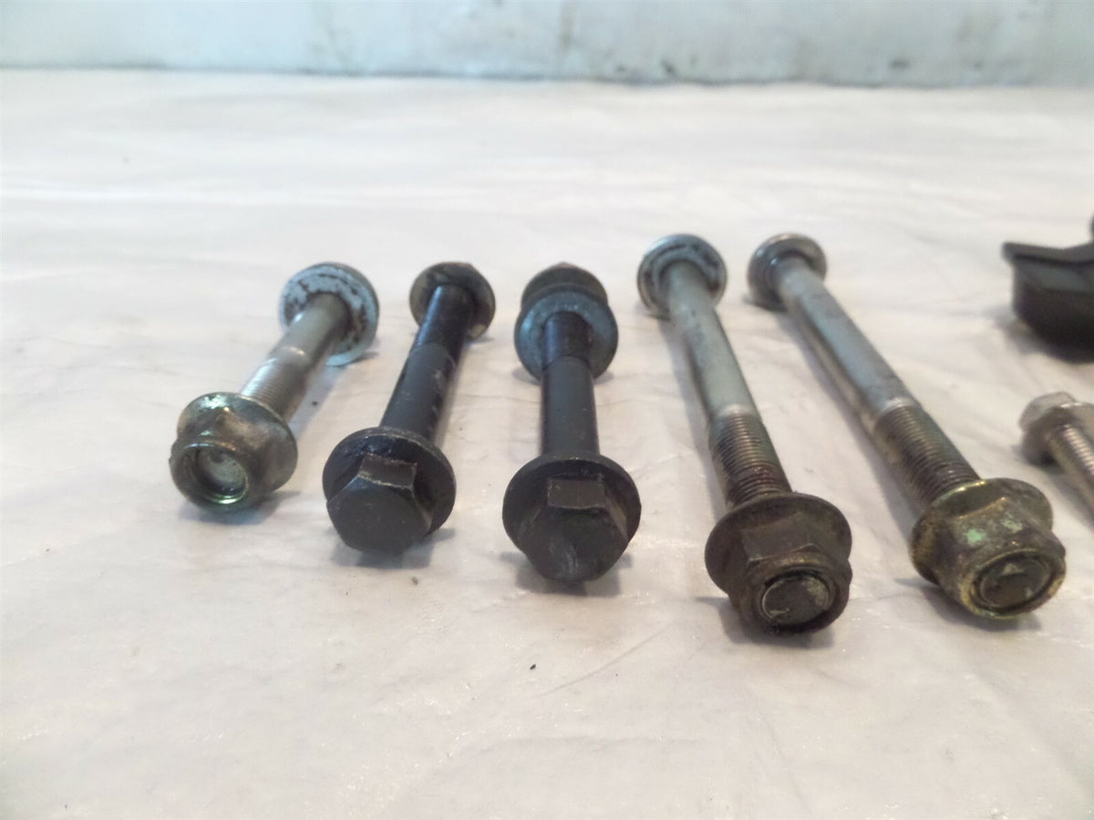 2007-2012 Triumph Tiger 1050 SE Engine Motor Frame Mount Bolts & Bracket Lot - C3 Cycle