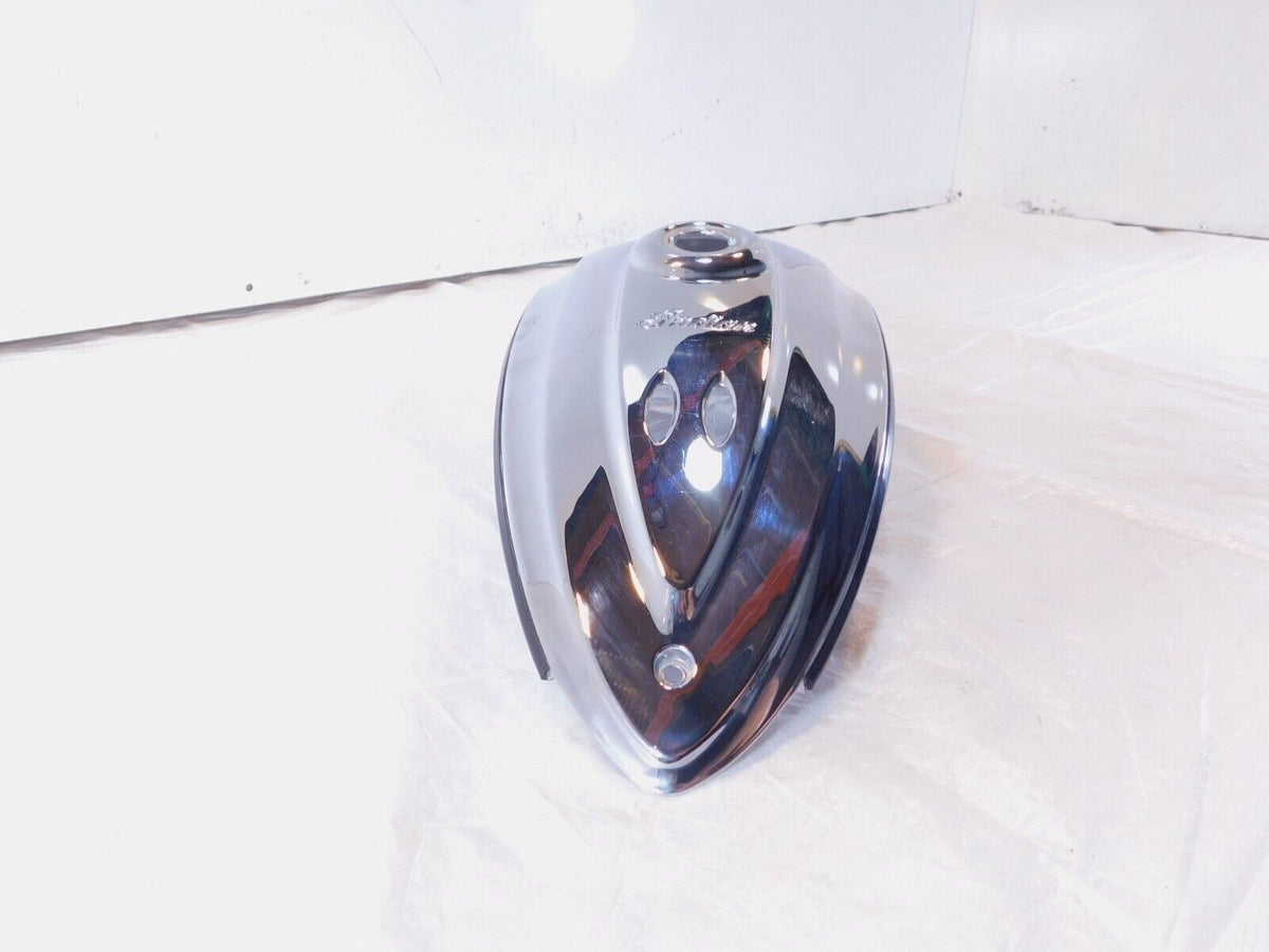 Indian Chieftain & Roadmaster Chrome Fuel Gas Petrol Tank Console Fairing Cover - C3 Cycle