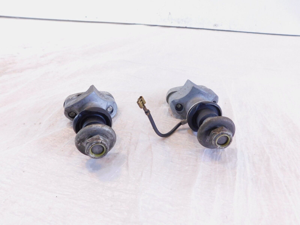 84-95 Harley Davidson Electra Glide Classic Handlebars Riser Mount Brackets Pair - C3 Cycle