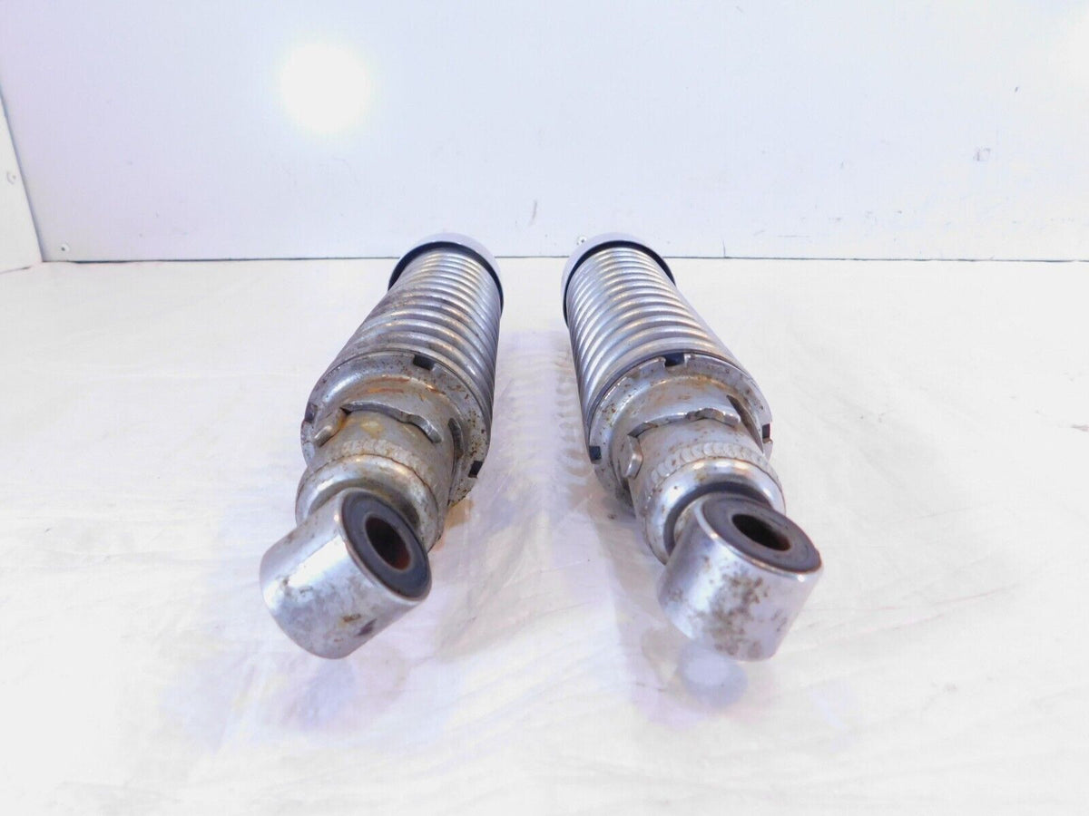 Harley Sportster 883 & Ironhead 1000 & 1100 Chrome Rear Shock Absorbers - C3 Cycle