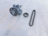 2002 02 Honda FSC600 Silver Wing 600 Engine Motor Oil Pump w/ Chain & Sprocket - C3 Cycle