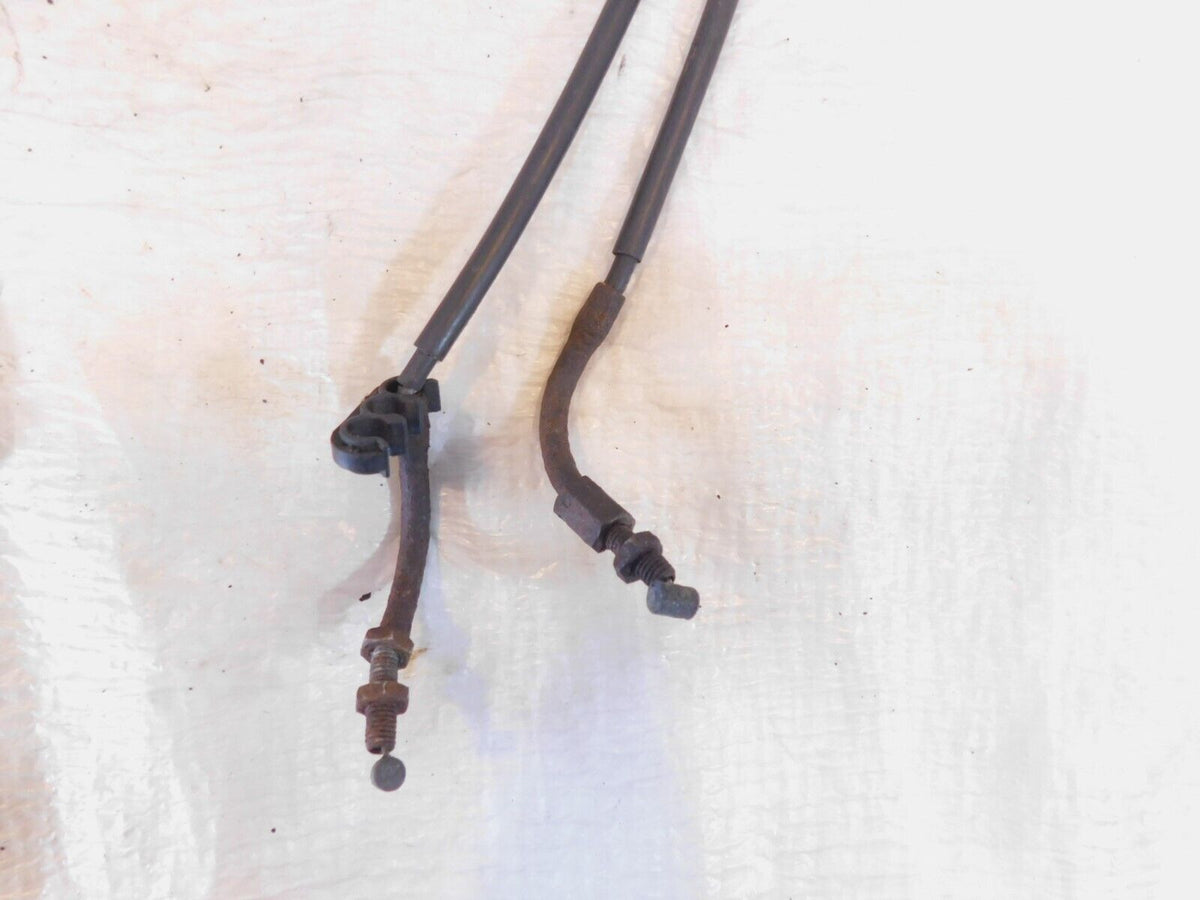 Yamaha XVS1100 1100 Classic & Silverado Handlebar Throttle Cables Wires - Pair - C3 Cycle