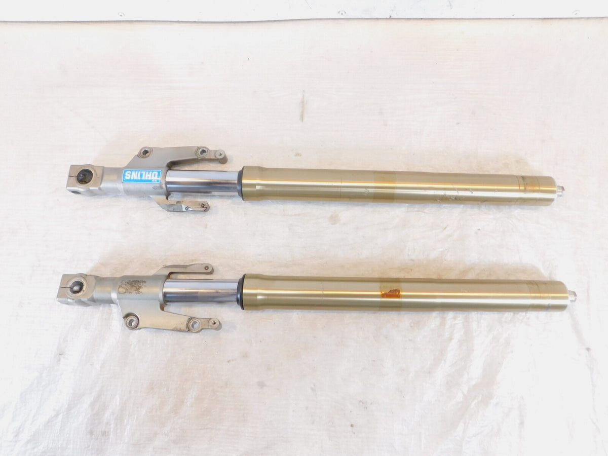 1994-1995 Yamaha FZR1000 Front Wheel Left & Right Suspension Fork Tube Legs Bent - C3 Cycle