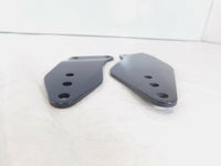 08-10 Kawasaki Ninja ZX-10R Left/Right Front Footrest Foot Peg Heel Guard Fins - C3 Cycle