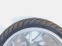 2012-2018 BMW F800 F800GT Cast Silver Front Wheel Rim & Tire 5.5 X 17 - Bent - C3 Cycle