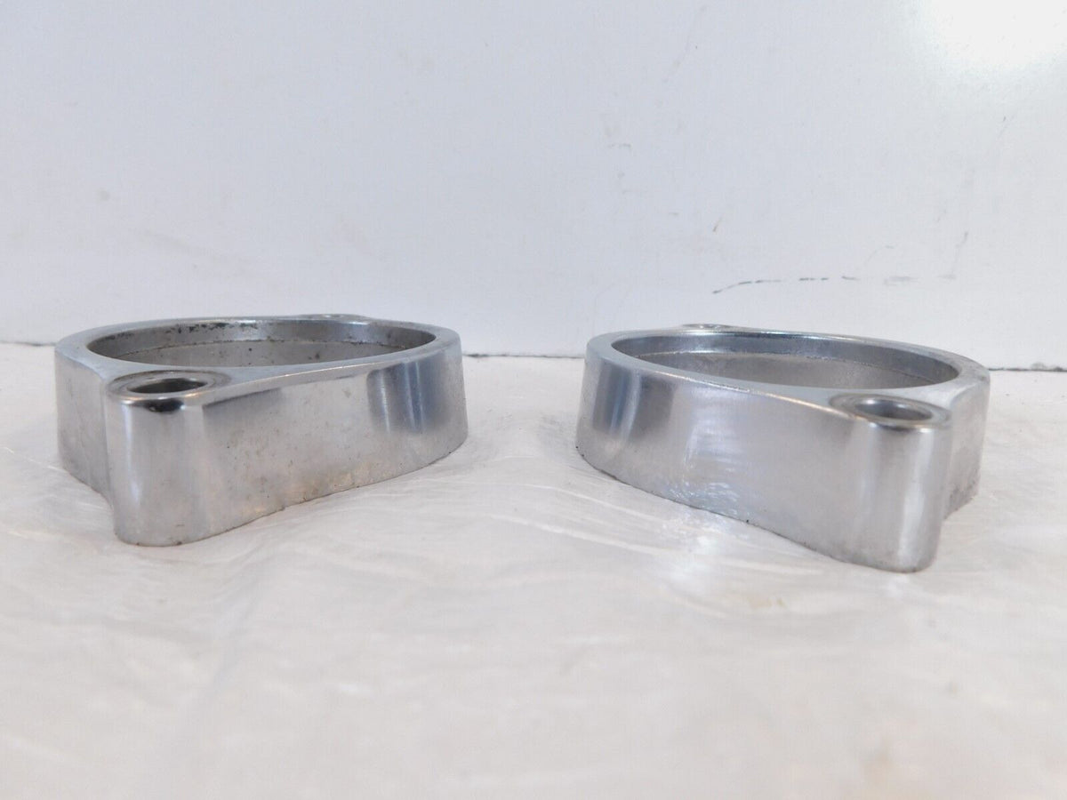 Suzuki Intruder 800 VS800 Exhaust Header Pipe Nut Ring Flange Dual Mount Stays - C3 Cycle