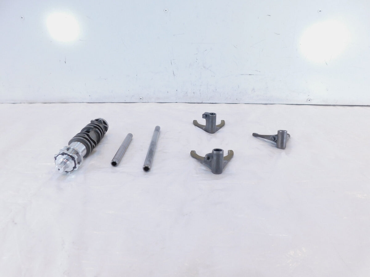 Harley Davidson Dyna Softail 6 Speed Transmission Shift Shifter Forks & Cam Drum