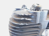 09-10 Buell XB XB12 Firebolt Lighting Ulysses Black Rear Cylinder Head w/ Valves - C3 Cycle