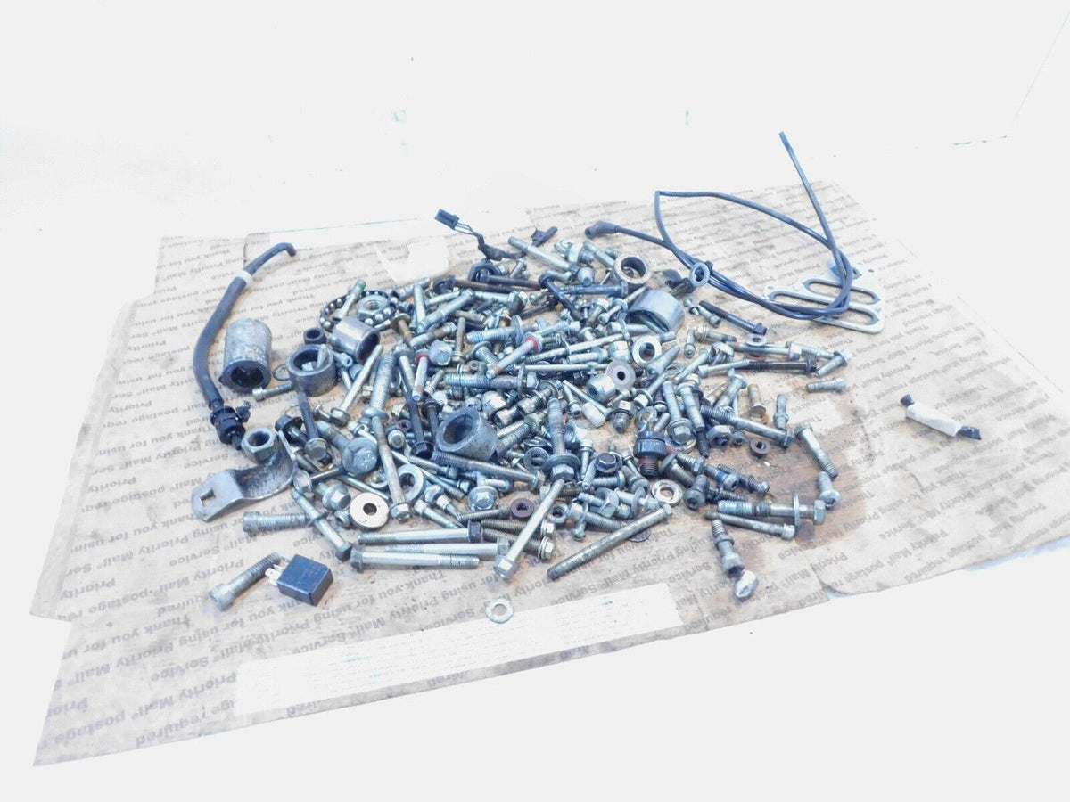 2009 Harley Davidson Dyna FXDB Street Bob Engine Nut Bolt Brackets Parts Box Lot - C3 Cycle
