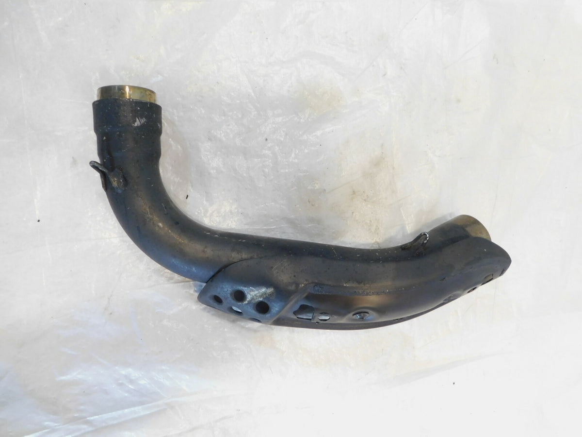 Ducati Scrambler 800 Vertical Exhaust Mid Manifold Header Pipe w/ Heat Shield - C3 Cycle